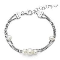 Bracciale Miluna Donna in Argento Perla PBR3841